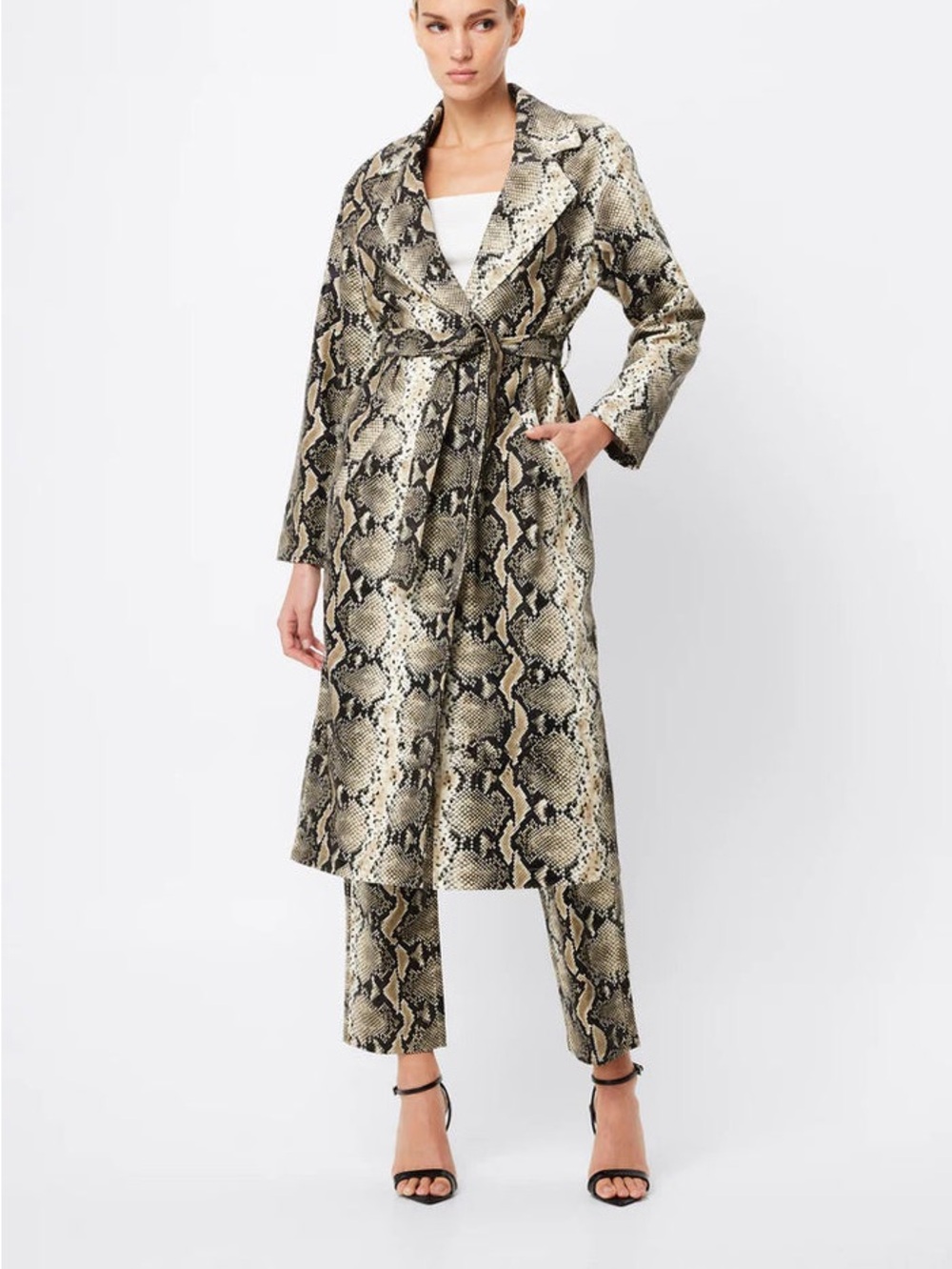 NWT | Mossman Restless Trench Coat | Serpent | Women’s US 2 | NO BELT